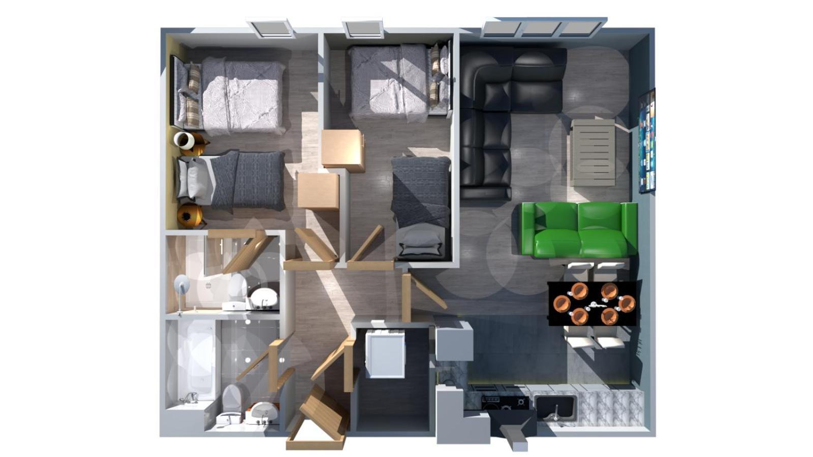 Sidemersey Livings- Convenient And Central 2-Bedroom Haven In L1 Liverpool Extérieur photo